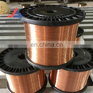 99.99% Pure Copper Wire T2 C11000 C1100 1.5 mm 2mm 3mm 6mm 12mm Copper Wire Price per Meter thumbnail-2