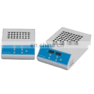 Microcomputer Controlled High Temperature Dry Bath Incubator Laboratory Thermostatic Devices 1-99h59min White & Blue thumbnail-1