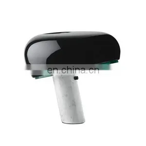Postmodern Simple Creative Model Room Marble Base Table Lamp for Reading Room or Bedroom thumbnail-1