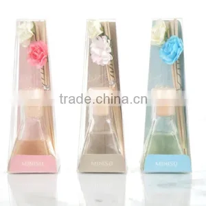 Home Fragrance Aroma Reed Diffuser With Glass Bottle and Handmade Flower SA-2011 thumbnail-1