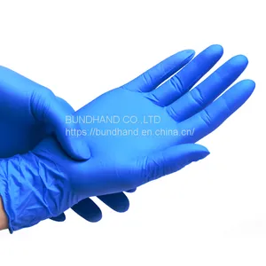 Dark Blue Disposable Nitrile Powder Free Gloves Examination Gloves for Beauty thumbnail-3