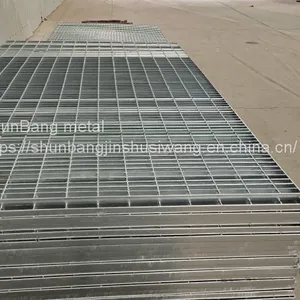 325 Metal Grating: Factory Pressure Welded Steel Grating, Car Wash Room Floor Drain Pool, Sewage Pool Grate, Galvanized Steel Grating thumbnail-4