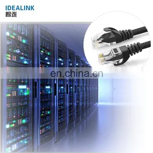 High Quality Low Cost Black Patch Cord Cat6 Rj45 Cable 1m 2m 3m 5m Cat 6 Patch Cable Cat 6a thumbnail-1