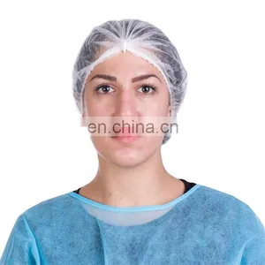 Anti Dust Disposable Mob Cap For Food Industry thumbnail-2