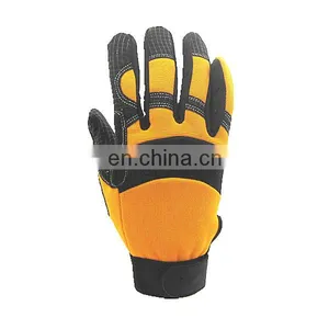 Construction Scaffolding Mechanics Synthetic Leather Hand Protective Gloves Touchntuff Saftey Gloves thumbnail-1