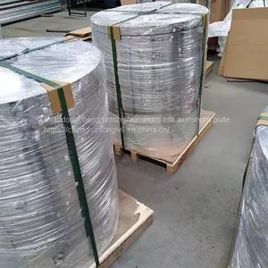 Aluminum Disc Pressure Cooker Aluminum Basin Manufacturing Radiator Disc Conductive Parts Thickness Dimension Complete Cut thumbnail-1