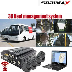 Vehicle Mobile DVR 720p 4CH HDD/SSD With GPS 3G 4G G-Sensor Wi-Fi thumbnail-1