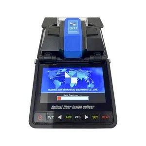 Fiber Optic Fusion Splicer Machine For Core Alignment Pigtail Splicing Fiber Optic Automatic Splice Machine thumbnail-1