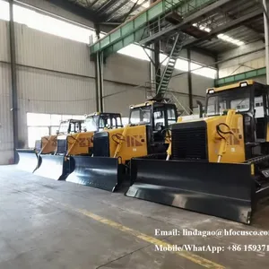 New Condition 75 KW Building Machinery Cost-effective Small Backhoe Loader With Rear Bulldozer Blade for Highway Construction thumbnail-2
