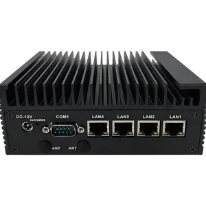 Box PC 4x GbE LAN 6x USB for Network Applicaiton Intel N100 CPU 4x Intel I226 2.5GbE LAN thumbnail-1