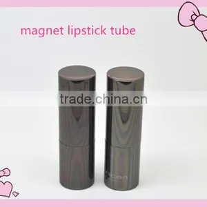 Wholesale Empty Grey Color Magnet Lipstick Container thumbnail-1
