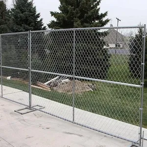 Chain Link Temporary Fence With Steel Posts and 2.5mm Gauge Wire thumbnail-5