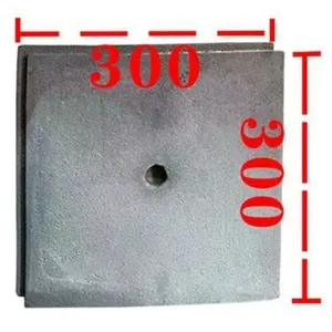 High Chromium Cast Iron Wear-resistant Plate Shot Blasting Machine Room Body Protective Plate for Resistant Steel Shot Continuous Blasting thumbnail-1