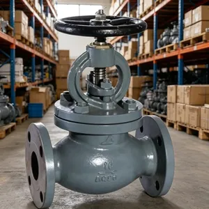 JIS F7312 Marine J Type Cast Steel Flange Globe Valve | DN25-DN300 CCS BV Approved thumbnail-1