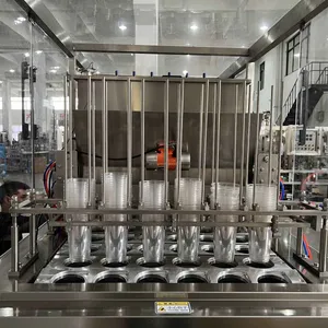 Water Cup Filling and Sealing Machine/Mineral Water Cup Filling and Sealing Machine/Sauce Cup Filling Sealing Machine thumbnail-5