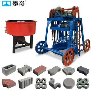 Semi Automatic Cement Brick Molding Machine Block Press Machine for Hollow and Solid Blocks thumbnail-1