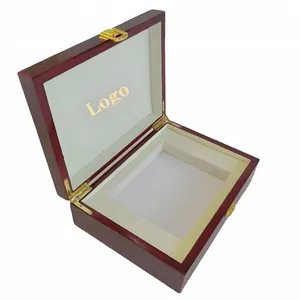 Customizable Logo, Color and Size Available for Wooden Boxes for Belts. Yabei Packaging thumbnail-1