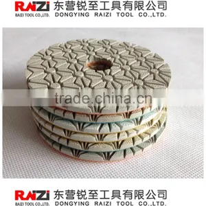 3 Step Wet Polishing Pad White Resin thumbnail-5