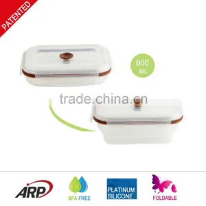 Wholesale Home Food Storage Silicone Folding Box thumbnail-2