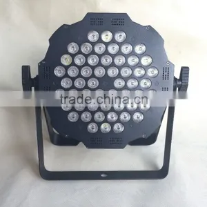 Flat Wedding LED Par Light54*1w Stage Lighting (12R18G18B6W) thumbnail-1