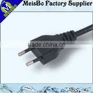 2 Pins Euro 10A 250V Universal Travel ac Power Plug Adapter thumbnail-1