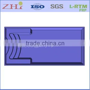 One Piece FRP Fibreglass Swimming Pool(L8.0MxW3.9M) Quality Choice thumbnail-3