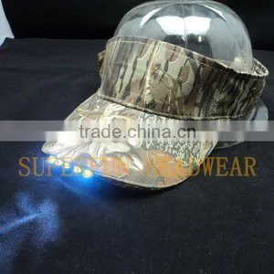 Hot Sale 2013 Year Camoflage LED Light Sun Visors Caps and Hats thumbnail-1