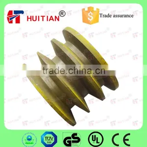 HT900A Belt Drving Cultivator Three Groove Belt Tensioner Pulley thumbnail-2