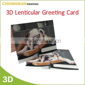 Professional Manufacturer Custom Printing 3D Lenticular Greeting Card 3D Birthday Greeting Card thumbnail-2
