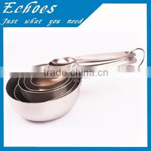 Stainless Steel 8 Piece Measuring Cup and Spoon Set thumbnail-1