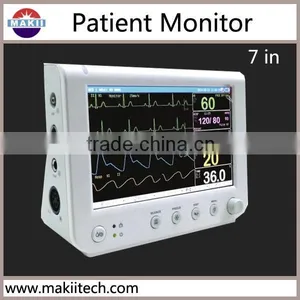 7 Inch Portable Finger Spo2 Patient Monitor With Pulse Oximeter thumbnail-1