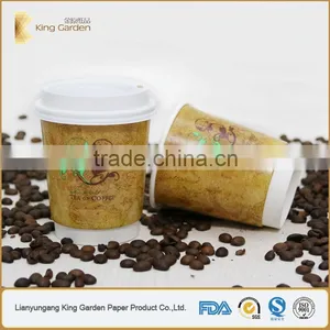 Single Wall /double Wall /ripple Wall Take Away Paper Cups With Lids thumbnail-2