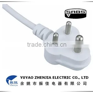 SABS South Africa Power Plug 3 Round Pin / South Africa Power Plug thumbnail-3