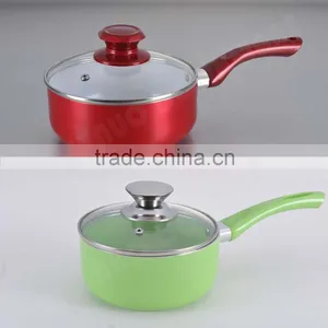 7PC Aluminum Induction Cookware Set Non Stick Sauce Pot Set,Frying Pan Set thumbnail-5