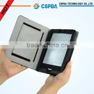 Latest Design Leather Case With Pocket for Kobo Touch Ereader thumbnail-1