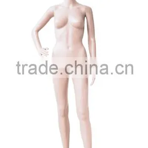 Wholesale Fashion Sexy Nude Female Big Chest Plastic Mannequin for Clothes Shop Factory Directly Sale thumbnail-3