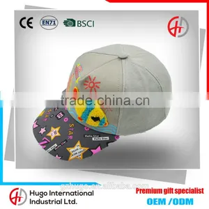 Hot! Popular Comfortable Adjustable Custom Cute Funny Children Kids Outdoor Sport Cotton Baseball Cap Camo Baseball Cap Quality Choice thumbnail-2