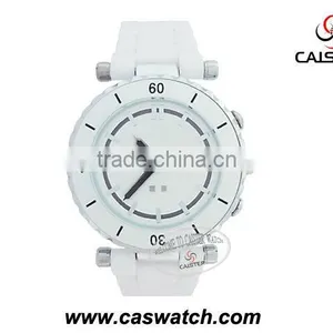 All White Plastic Ladies Watch thumbnail-1