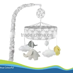 Baby Bed Mobile Musical Hanging Toys Plush Animal Toy Baby Bed Bell thumbnail-1