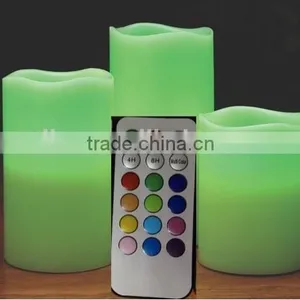 Set of 3 LED Candles With Remote Control thumbnail-4