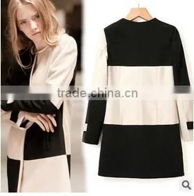 European Designer High Quality Women Fashion Coats 2015 thumbnail-3