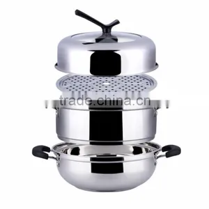Home Kitchen Utensil Stainless Steel Food Steamer in China thumbnail-1