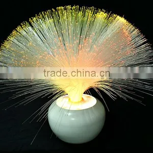 Home an Garden LED Color Changing Table Optical Fiber Lamp With CE and ROHS With Plastic Base thumbnail-3