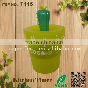 China Mechanical Kitchen Bucket With Cucumber Shape Timer thumbnail-1