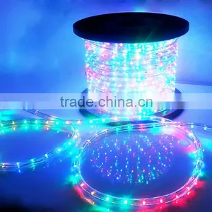 Festalight 2015 China Supplier Outdoor Christmas Decoration 2 Copper Wires Dimmable Color Changing Led Rope Light thumbnail-3