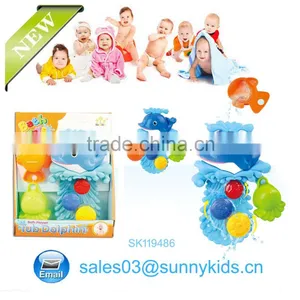 Excellent Quality Plastic Baby Rattles Toys Bath Toy for Infant thumbnail-1