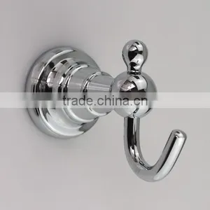 Fashion Brass Chrome Bath Robe Hook, Clothes Hook, Hat Hooks Bathroom Accessories thumbnail-1