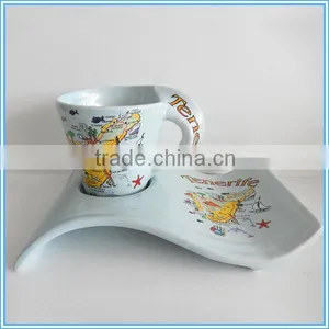 Tourist Souvenir Ceramic Snack and Drink Cup Wholesale thumbnail-1
