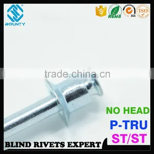 HIGH QUALITY DOUBLE CSK COUNTERSUNK STEEL POP PT RIVETS FOR COMPUTER ENCLOSURES thumbnail-1