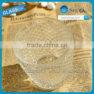 Hot Sale Wine Glass Diamond Shape Red Wine Glass Home and Bar Favor Glass Wine Cup thumbnail-3